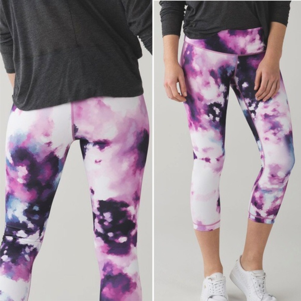 Lululemon Blooming Pixie Crop Leggings